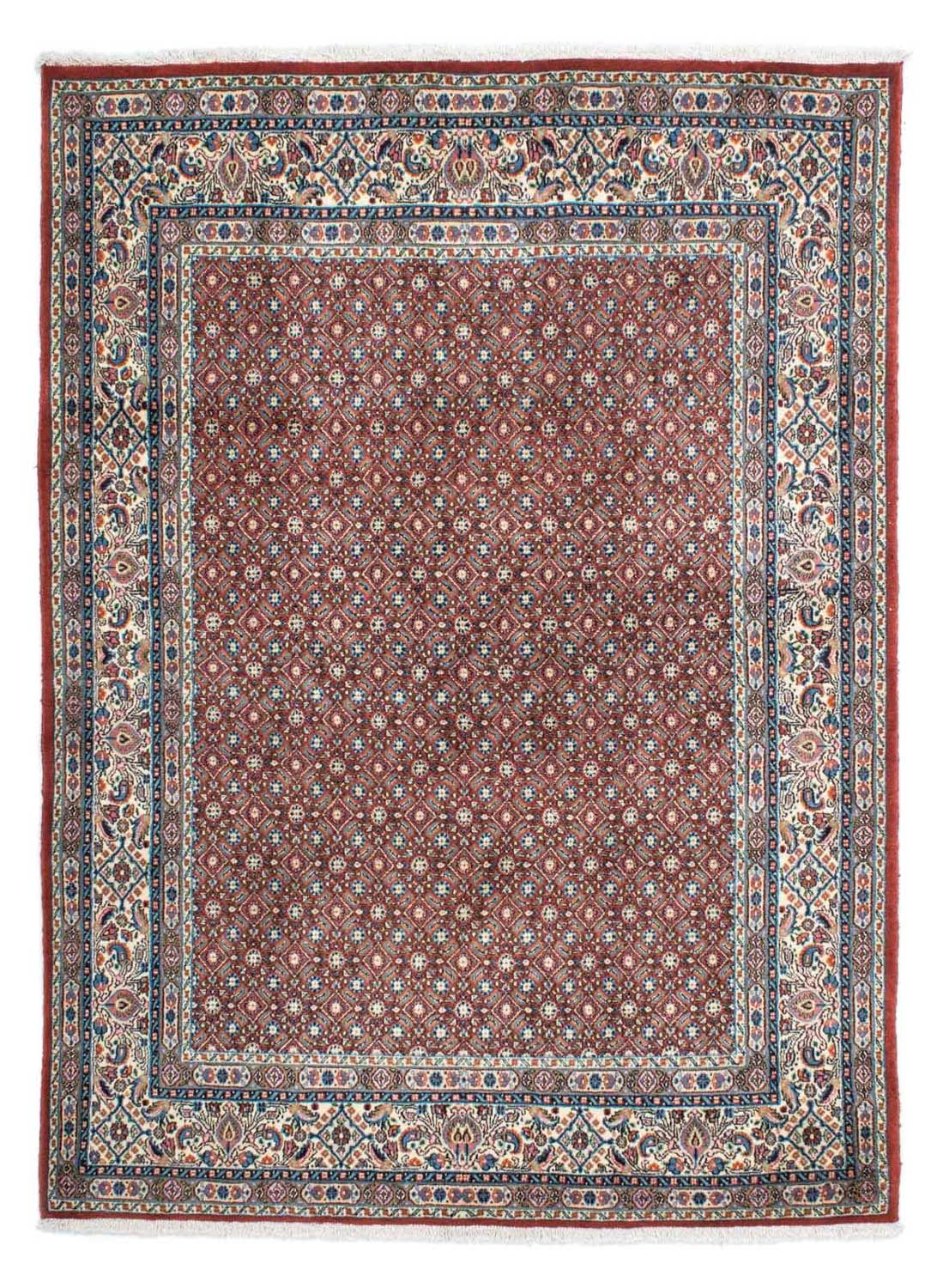 Tapis persan - Classique - 200 x 150 cm - rouge foncé