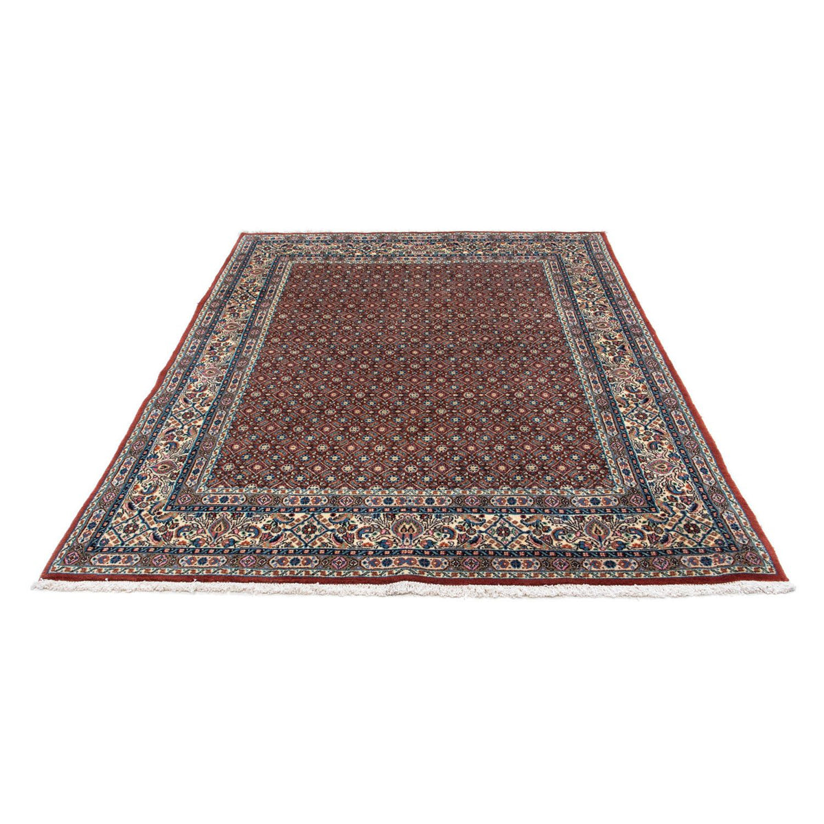 Tapis persan - Classique - 200 x 150 cm - rouge foncé