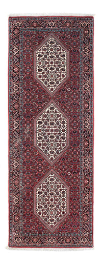 Tapis de couloir Tapis persan - Bidjar - 210 x 74 cm - rouge