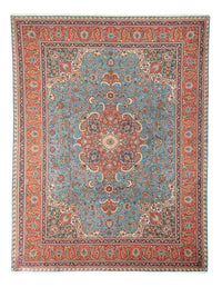 Tapis persan - Tabriz - Royal - 395 x 304 cm - bleu clair