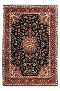 Tappeto Persero - Tabriz - Reale - 266 x 192 cm - blu scuro