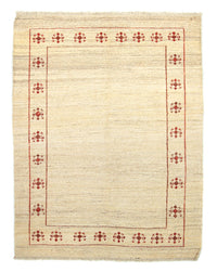 Tapis Gabbeh - Persan - 210 x 150 cm - beige