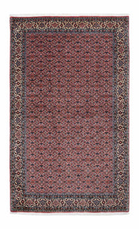 Tapis persan - Bidjar - 210 x 132 cm - rouge clair