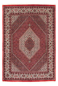 Tapis persan - Bidjar - 240 x 168 cm - rouge foncé