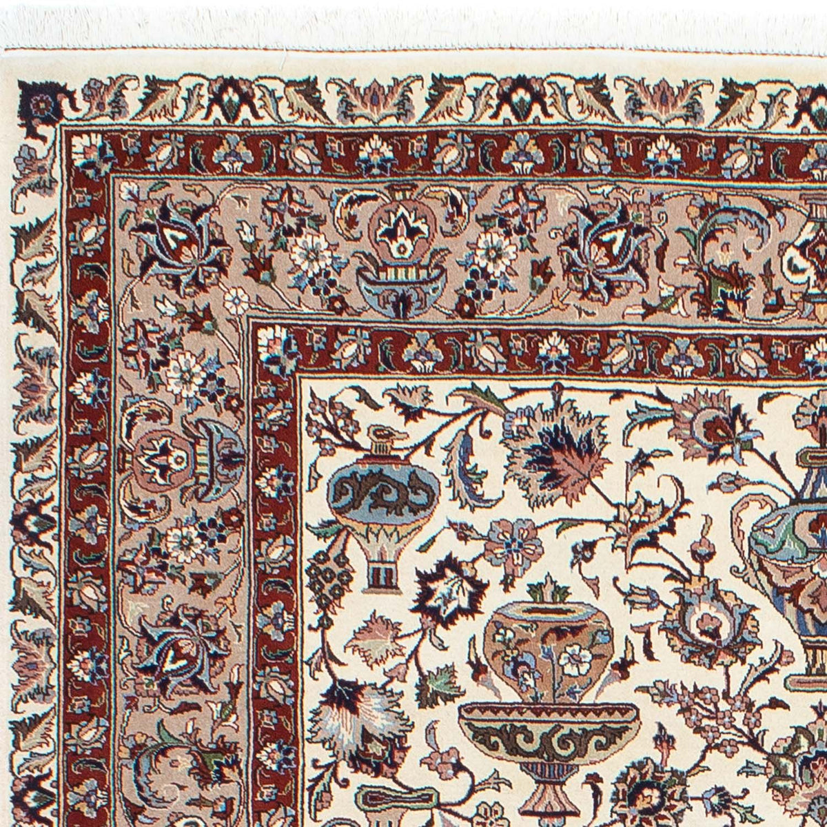 Kaschmar Teppich 205x288cm - Perserteppich - beige