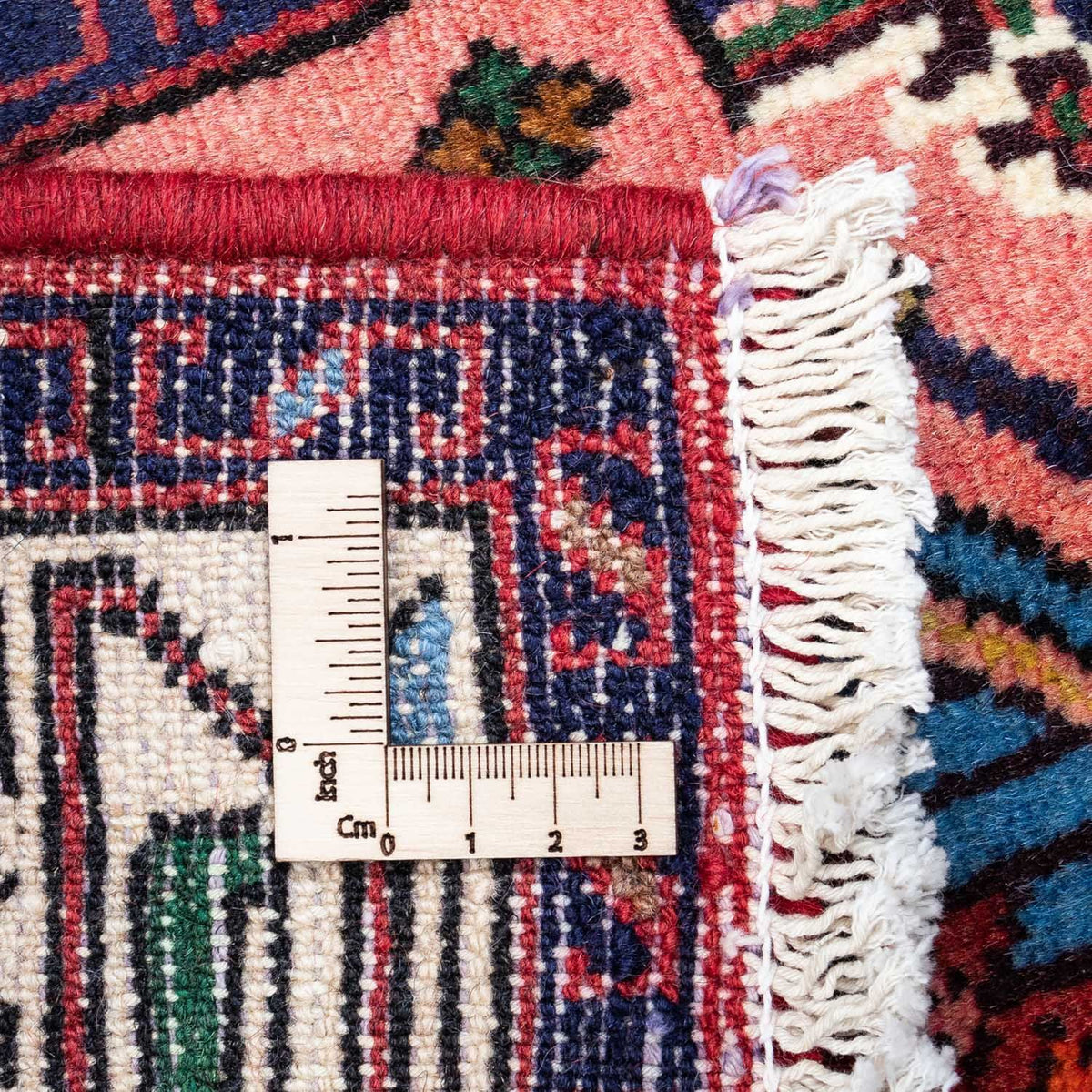 Perserteppich - Nomadic 125 x 80 cm - dunkelrot