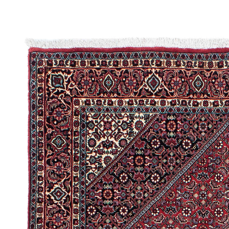 Tapis persan - Bidjar - 204 x 131 cm - rouge clair