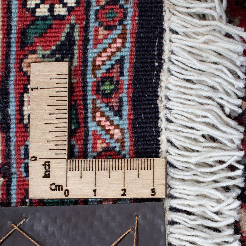 Tapis persan - Bidjar - 204 x 131 cm - rouge clair