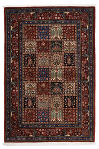 Tapis persan - Classique - 156 x 102 cm - rouge foncé