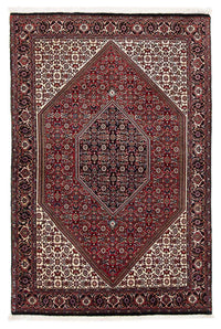 Tapis persan - Bidjar - 177 x 112 cm - rouge foncé