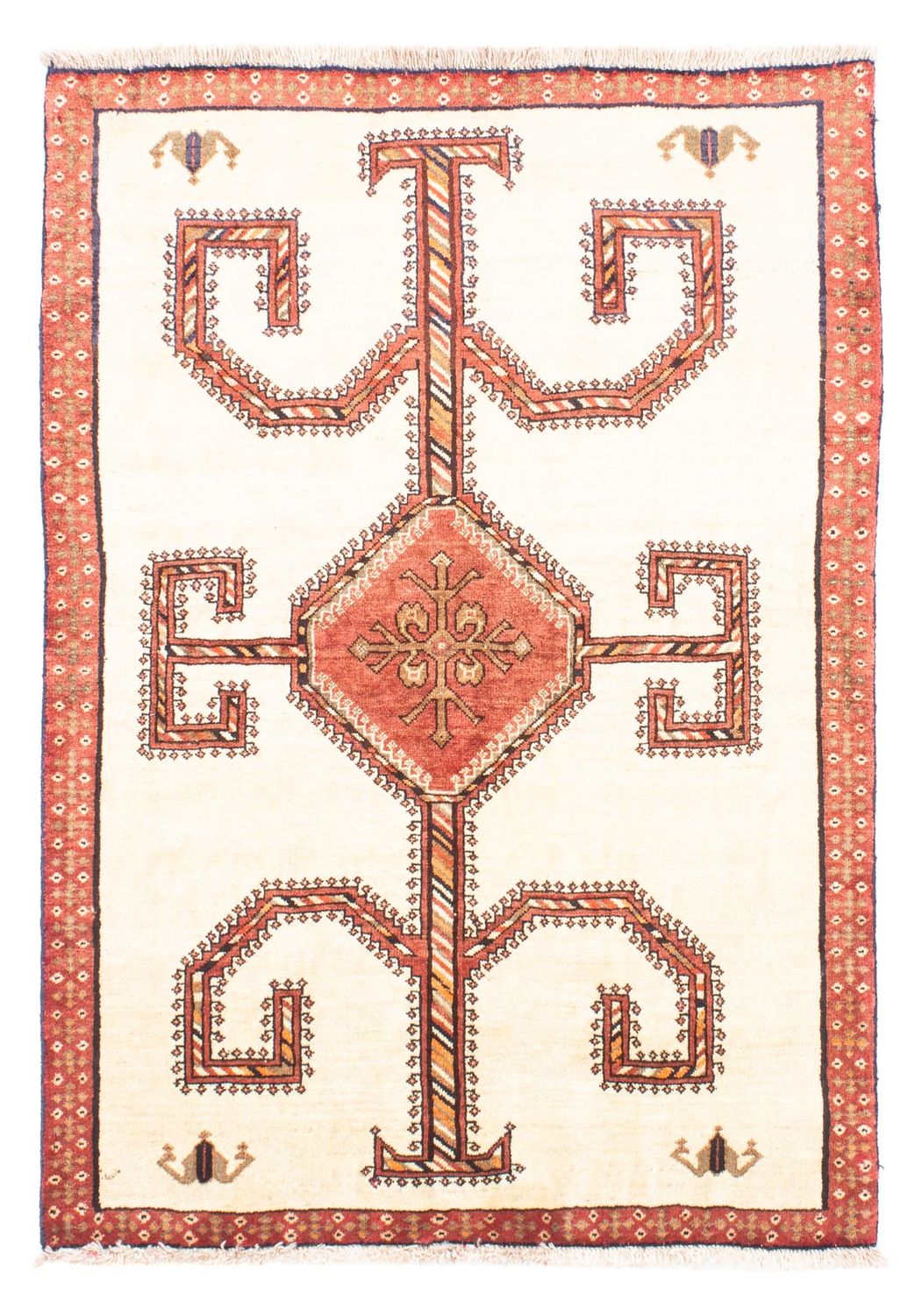 Perserteppich - Nomadic 152 x 110 cm - beige