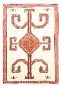 Tapis persan - Nomadic - 152 x 110 cm - beige