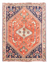 Qashqai Tapis 108x148cm - Tapis persan - Rectangle / Rouge clair / 108 x 148 cm Rectangle