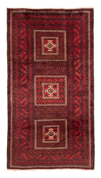 Tapis de couloir Tapis Belutsch - 202 x 108 cm - rouge
