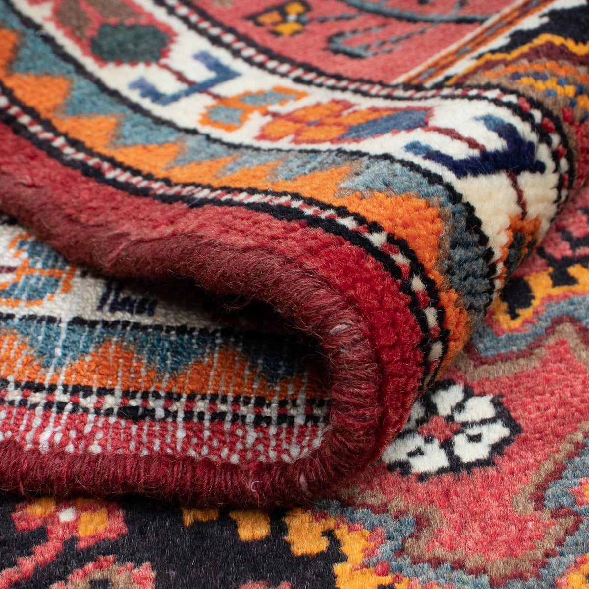 Perserteppich - Nomadic 142 x 90 cm - hellrot