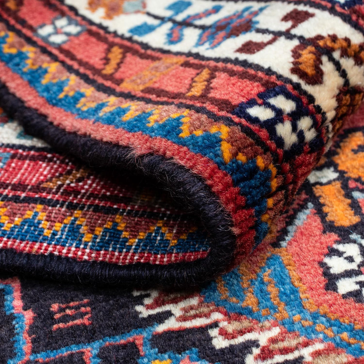 Perserteppich - Nomadic 122 x 80 cm - hellrot