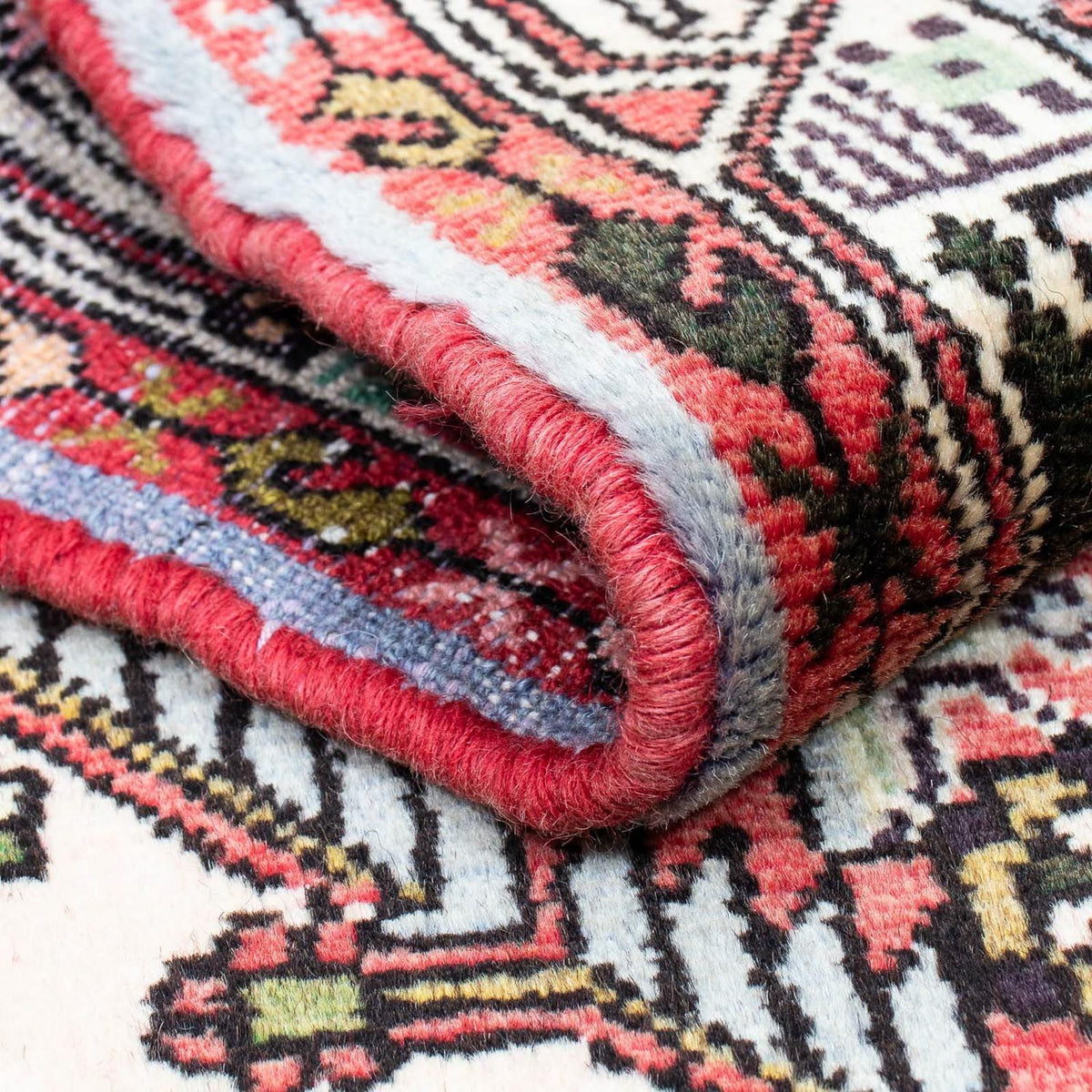 Perserteppich - Nomadic 123 x 77 cm - hellrot