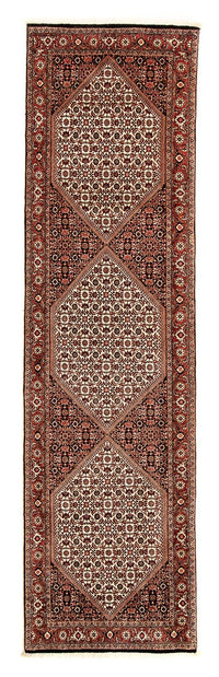 Tapis de couloir Tapis persan - Bidjar - 308 x 83 cm - multicolore