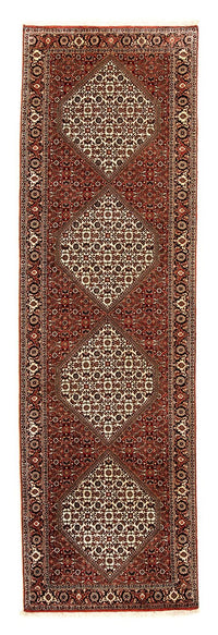 Tapis de couloir Tapis persan - Bidjar - 289 x 86 cm - multicolore