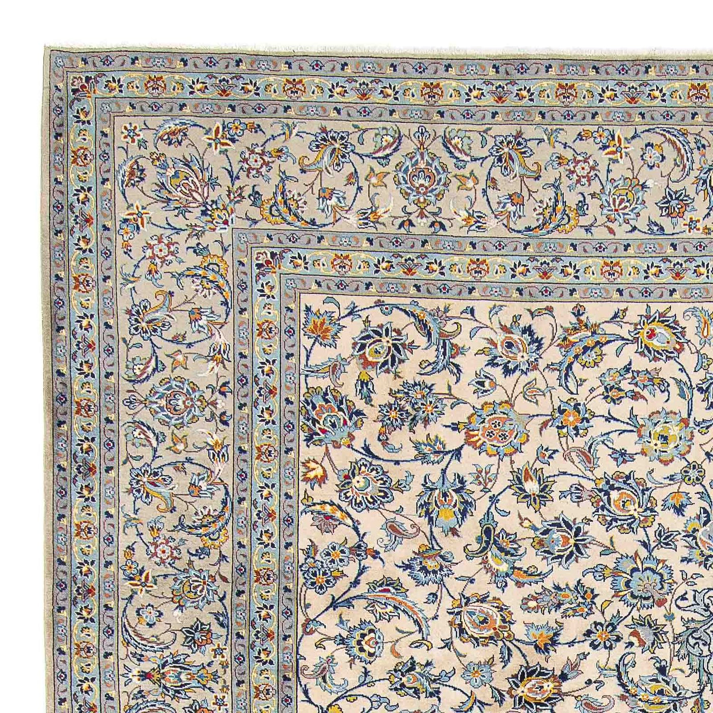 Kashan Tappeto 398x303cm - Tappeto persiano