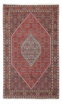 Tapis persan - Bidjar - 225 x 136 cm - rouge