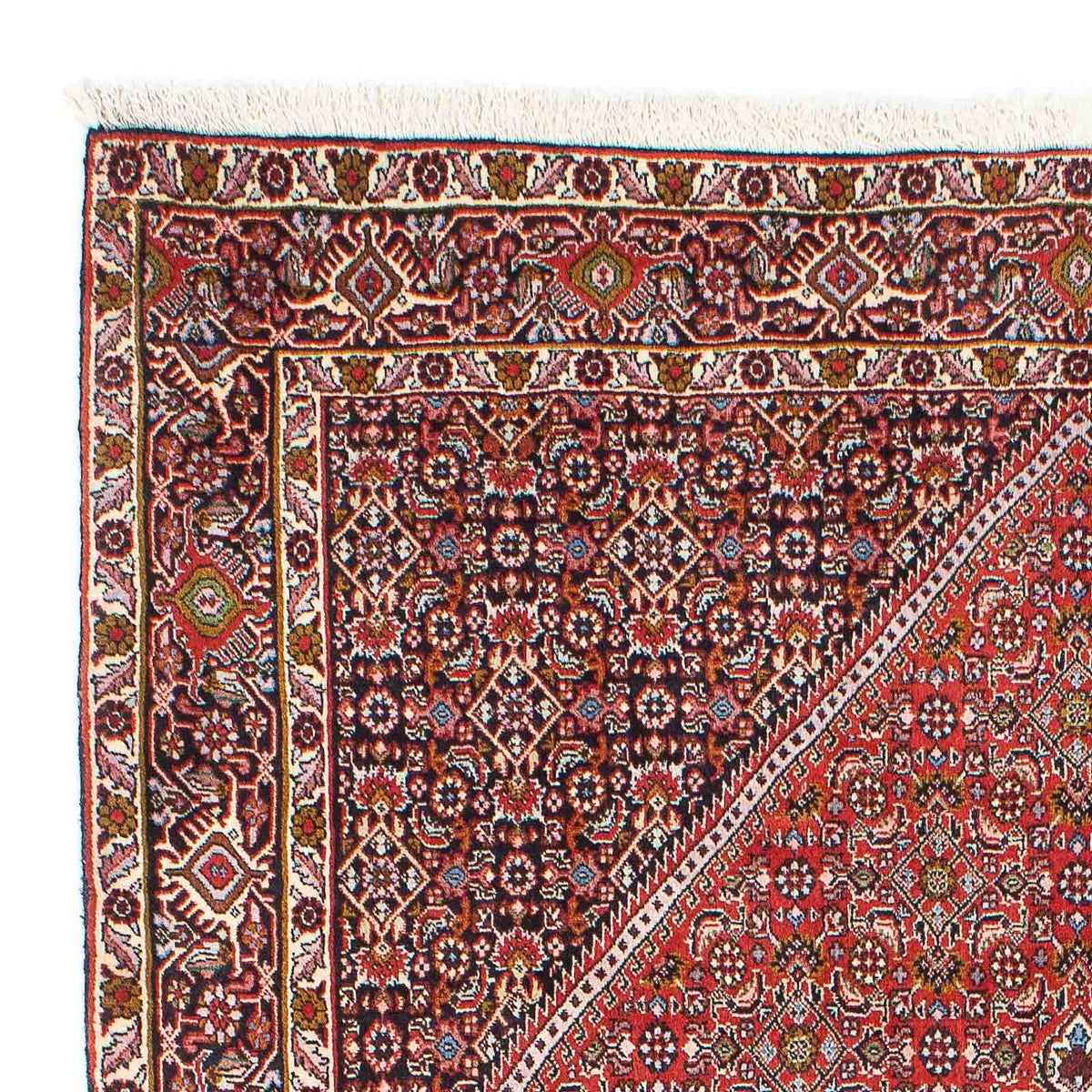 Bidjar - Zanjan Tappeto 136x225cm - Tappeto persiano - rosso