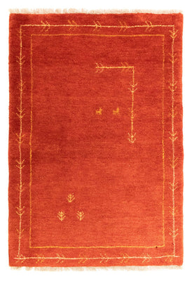 Tappeto Gabbeh - Persero - 126 x 85 cm - rosso