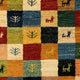 Gabbeh Teppich - Perser 136 x 72 cm