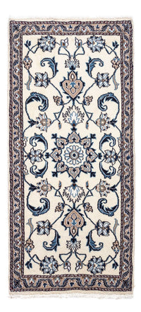 Tapis persan - Nain - 138 x 67 cm - beige