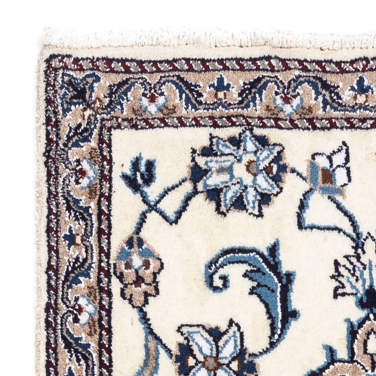 Perserteppich - Nain 138 x 67 cm - beige