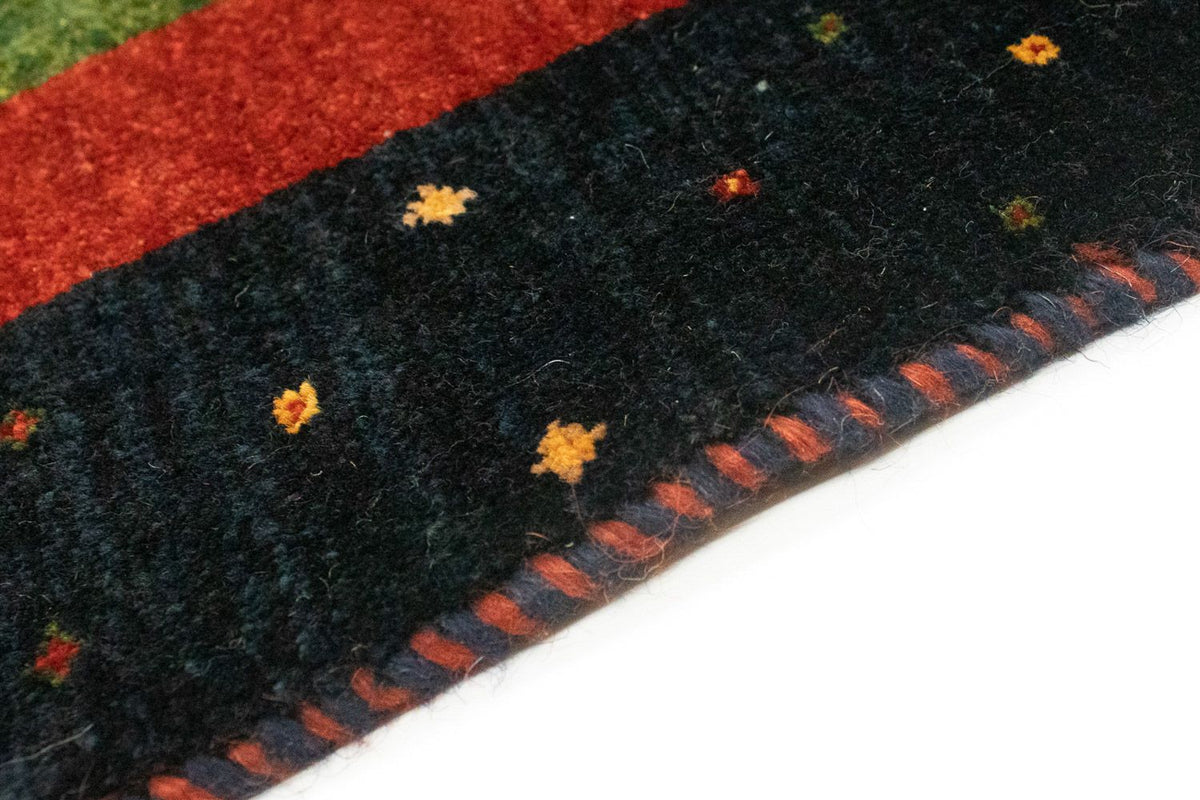 Gabbeh Teppich - Perser 203 x 94 cm - mehrfarbig