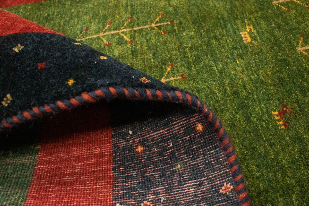 Gabbeh Teppich - Perser 203 x 94 cm - mehrfarbig