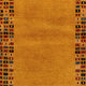 Gabbeh Teppich - Loribaft Perser 118 x 84 cm - braun