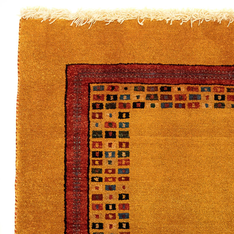 Gabbeh Teppich - Loribaft Perser 118 x 84 cm - braun