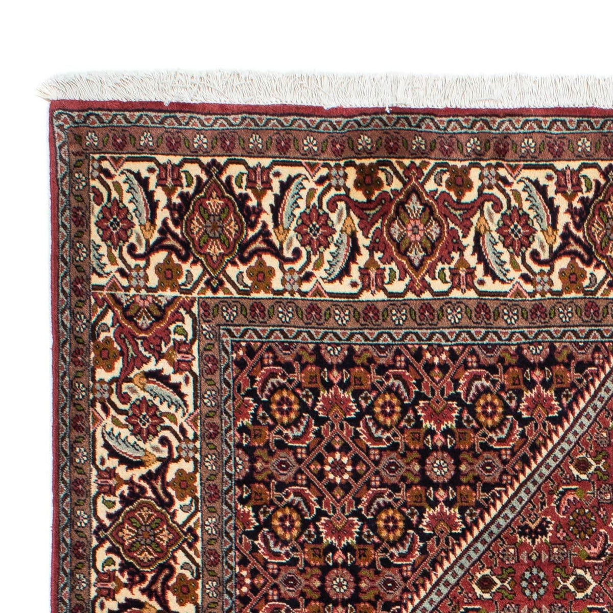 Bidjar - Zanjan Tappeto 139x203cm - Tappeto persiano - rosso