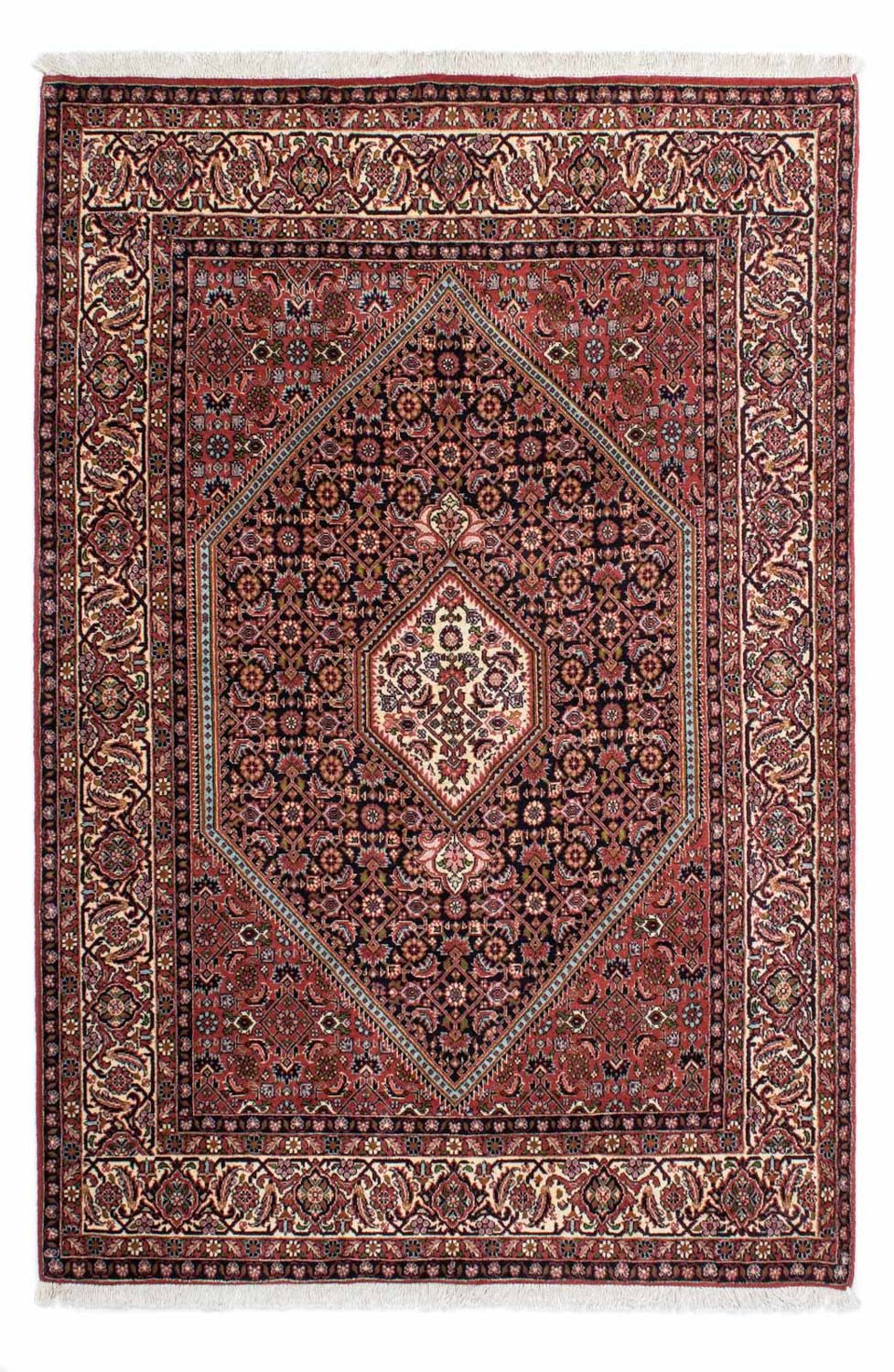 Perserteppich - Bidjar 206 x 136 cm - rot