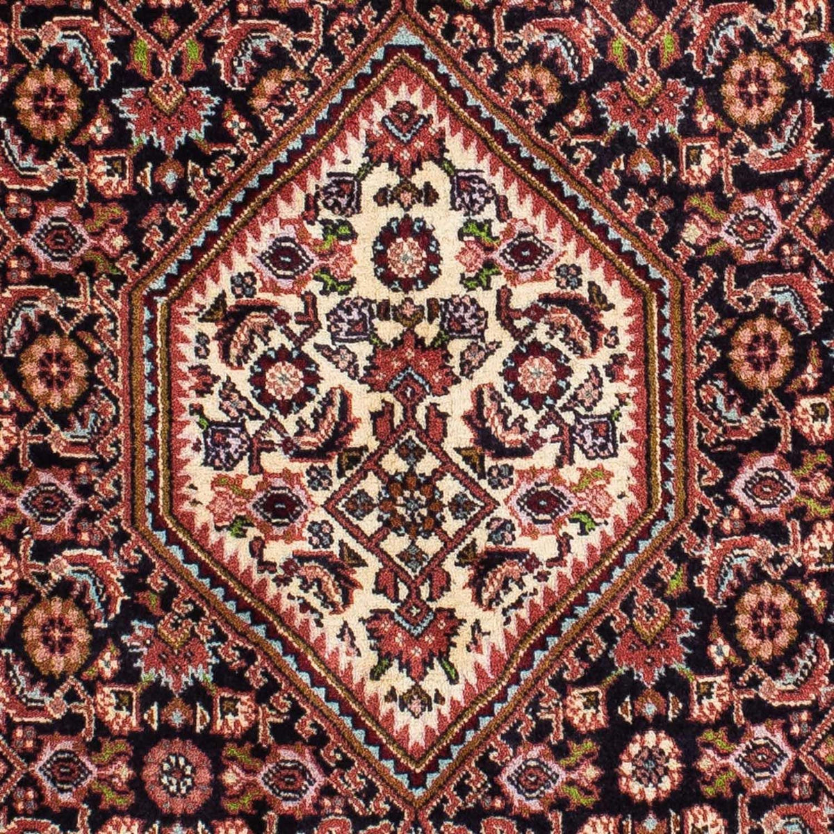 Perserteppich - Bidjar 206 x 136 cm - rot