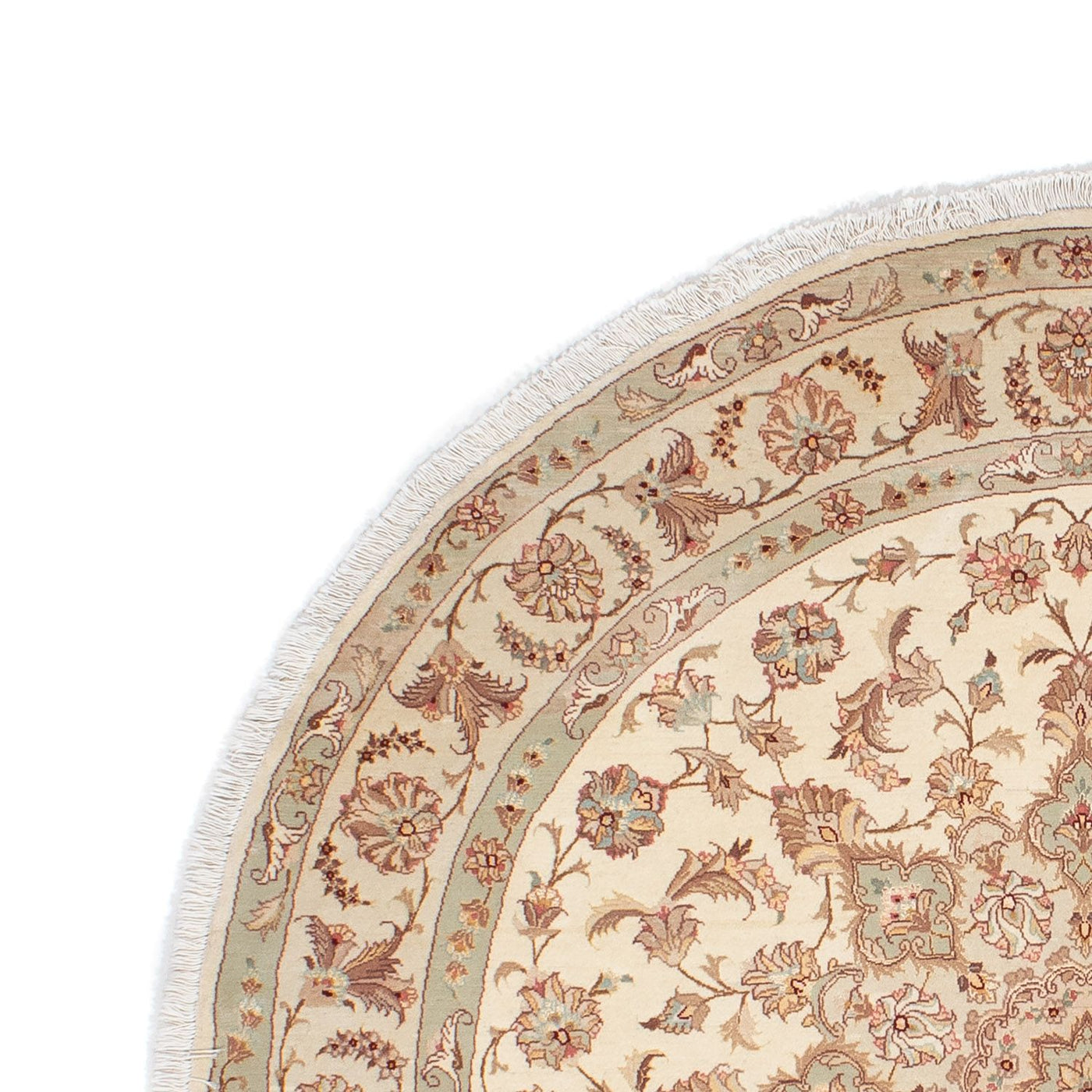Täbriz - 50 Raj Teppich 146x146cm - Perserteppich