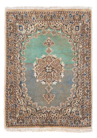 Tapis persan - Nain - 80 x 55 cm - marron clair