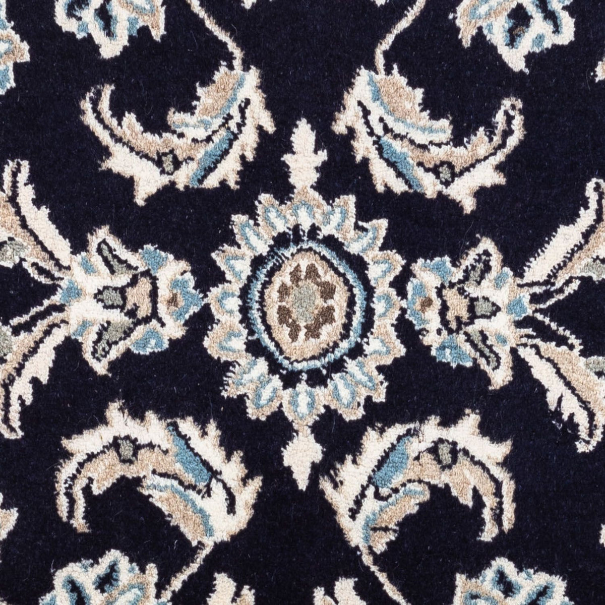 Perserteppich - Nain 142 x 66 cm - dunkelblau