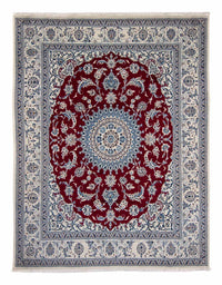 Tapis persan - Nain - 318 x 246 cm - rouge foncé