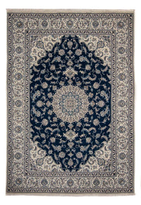 Tappeto Persero - Nain - 345 x 244 cm - blu scuro