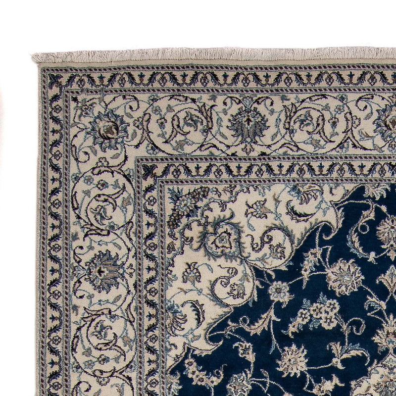 Perserteppich - Nain 345 x 244 cm - dunkelblau