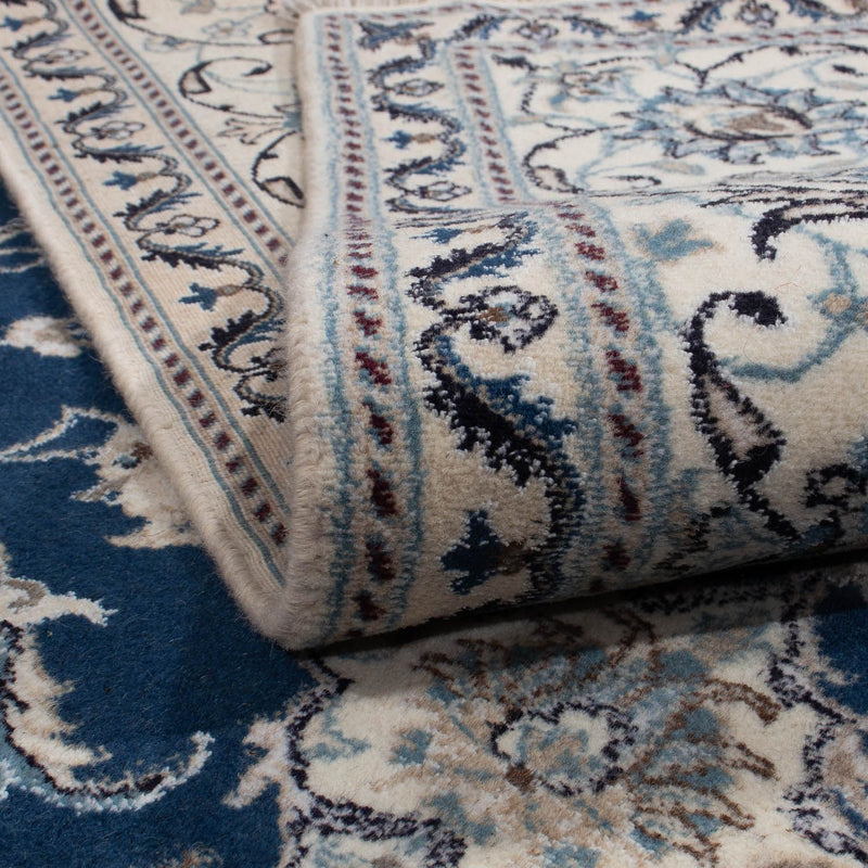 Perserteppich - Nain 345 x 244 cm - dunkelblau