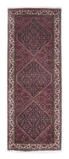 Tapis de Bidjar Tapis 74x208cm - Tapis persan - bleu foncé - Tapis de couloir / Bleu foncé / 74 x 208 cm Tapis de couloir