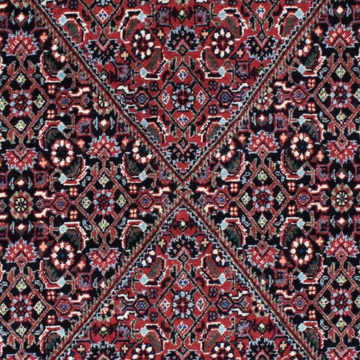 Perserteppich - Bidjar - Royal 205 x 73 cm - dunkelblau