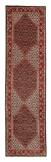 Tapis de couloir Tapis persan - Bidjar - 300 x 82 cm - multicolore