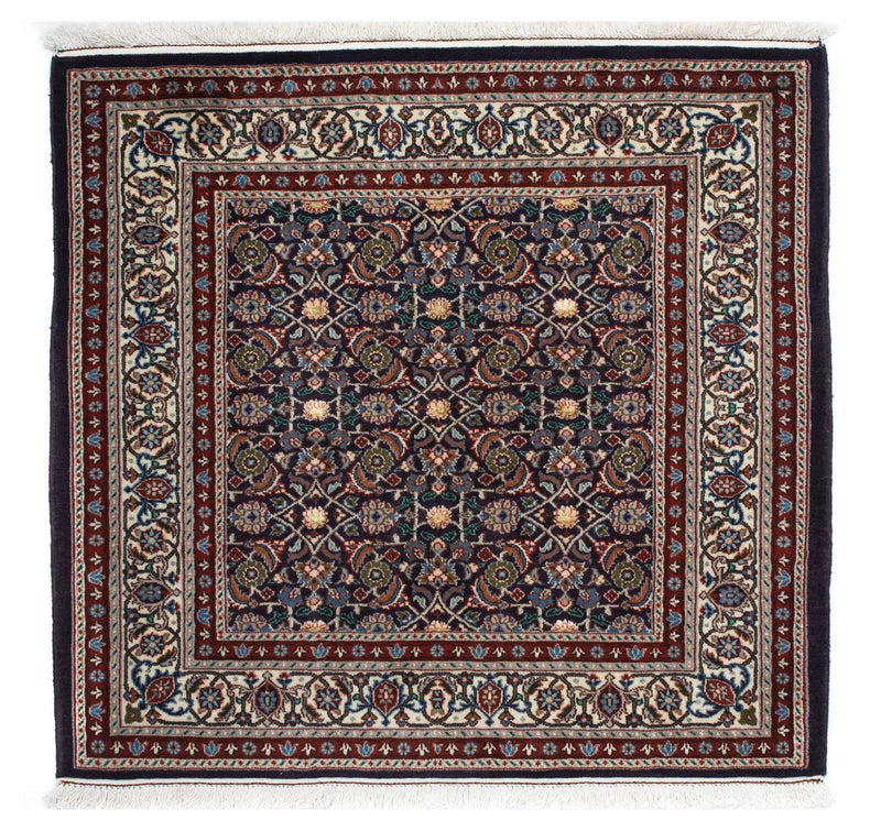 Perserteppich - Classic 104 x 103 cm - dunkelblau