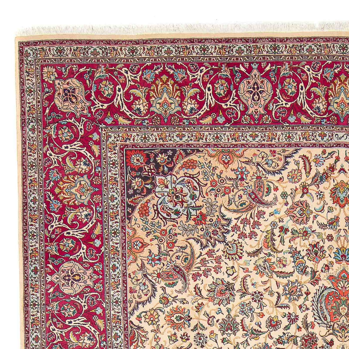 Täbriz - 40 Raj Teppich 395x298cm - Perserteppich