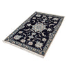 Nain Tapis 89x137cm - Tapis persan - bleu foncé - Rectangle / Bleu foncé / 89 x 137 cm Rectangle